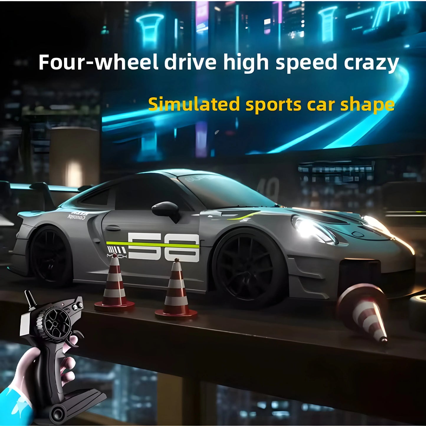 RC RACING PRO™ Pro 4WD RC Drifter